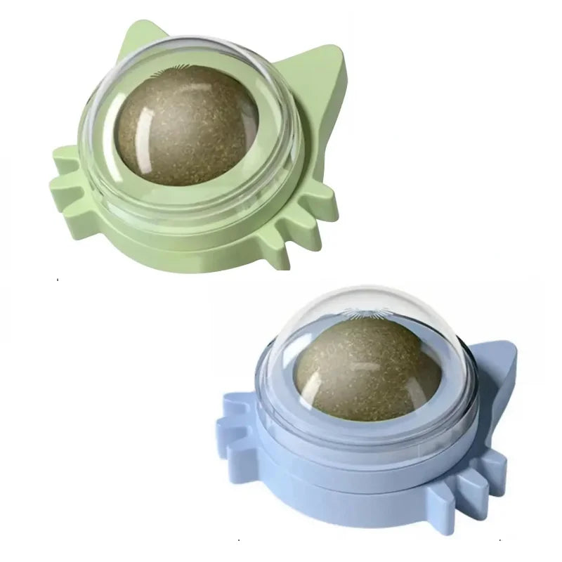 Lickable Catnip Balls – Funny Chew Toy for Cats | Dental Care, Treat & Play